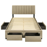 Wheatland Panel Platform Storage Bed - Furniture World