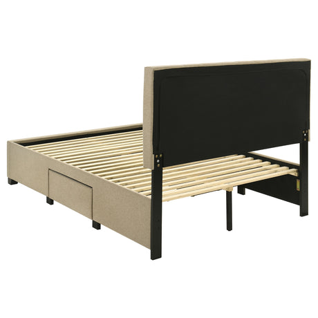 Wheatland Panel Platform Storage Bed - Furniture World