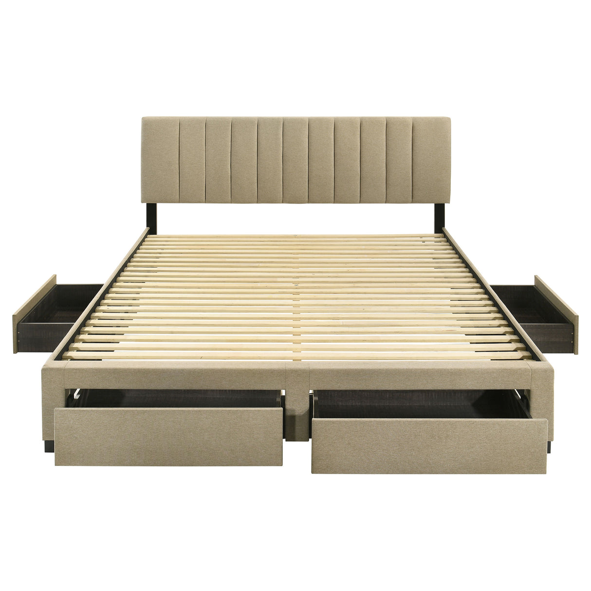 Wheatland Panel Platform Storage Bed - Furniture World