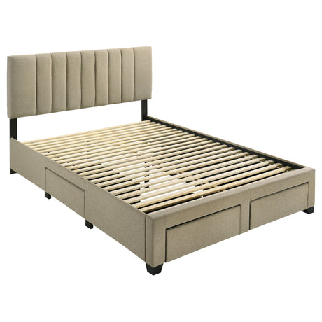 Wheatland Panel Platform Storage Bed - Furniture World