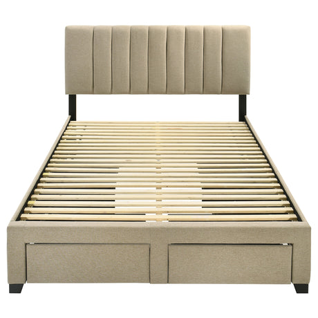 Wheatland Panel Platform Storage Bed - Furniture World