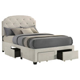 Marianna Panel Platform Storage Bed - Furniture World