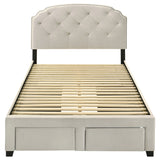Marianna Panel Platform Storage Bed - Furniture World