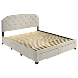 Marianna Panel Platform Storage Bed - Furniture World
