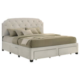 Marianna Panel Platform Storage Bed - Furniture World