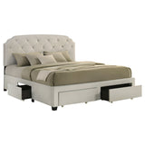 Marianna Panel Platform Storage Bed - Furniture World