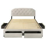 Marianna Panel Platform Storage Bed - Furniture World