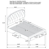 Marianna Panel Platform Storage Bed - Furniture World