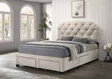 Marianna Panel Platform Storage Bed - Furniture World