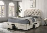 Marianna Panel Platform Storage Bed - Furniture World