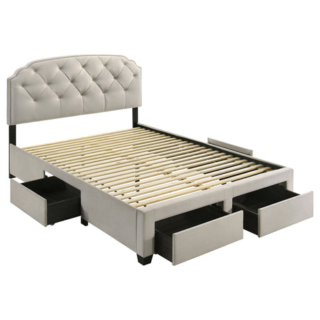 Marianna Panel Platform Storage Bed - Furniture World