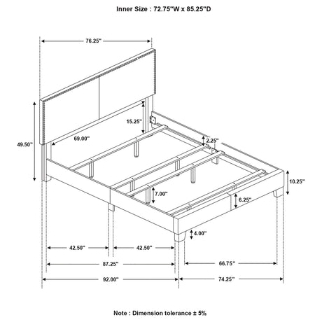 Boyd Panel Bed - Furniture World