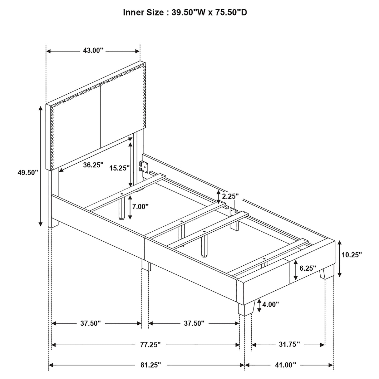 Boyd Panel Bed - Furniture World