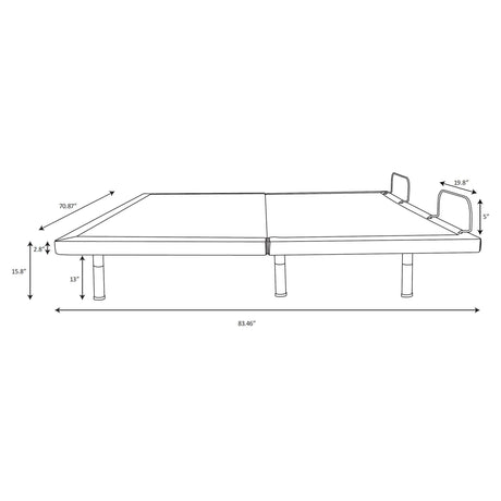 Negan Adjustable Bed Base - Furniture World