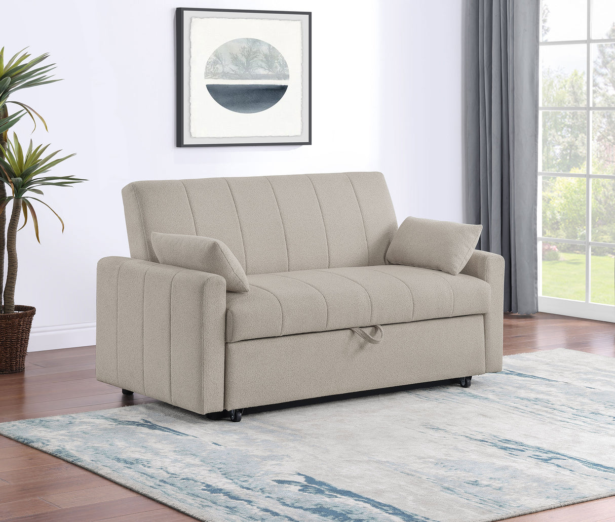 Portland Convertible Sleeper Sofa Bed - Furniture World