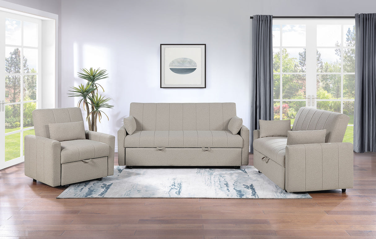 Portland Convertible Sleeper Sofa Bed - Furniture World