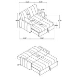 Portland Convertible Sleeper Sofa Bed - Furniture World