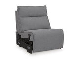 Modmax II Reclining Sectional with Double Chaise and Audio Consoles