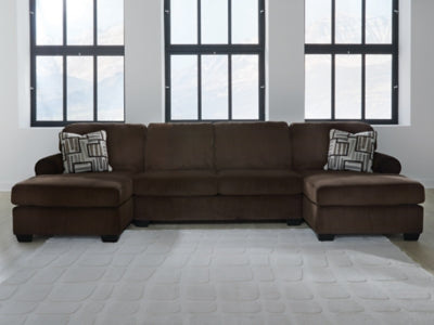 Kimlee Sectional with Double Chaise - Furniture World