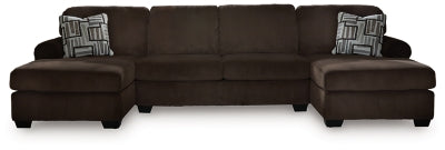 Kimlee Sectional with Double Chaise - Furniture World