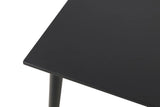 Beale Dining Table Walnut & Black