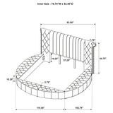 Sonya Panel Floor Storage Bed