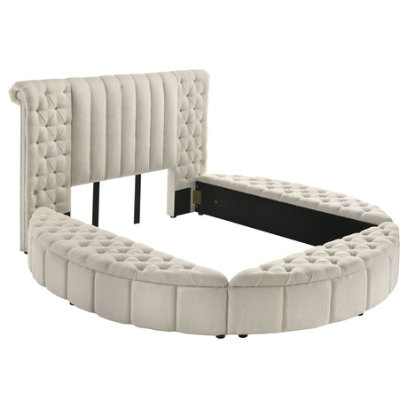 Sonya Panel Floor Storage Bed - Furniture World
