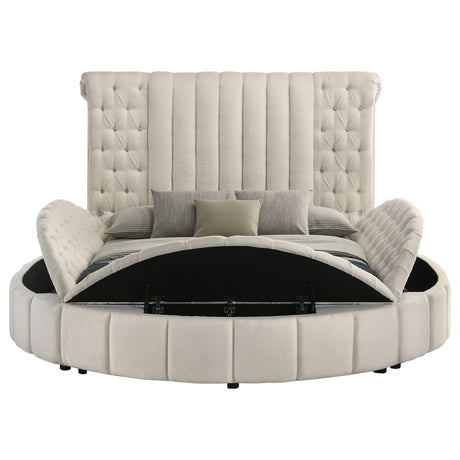 Sonya Panel Floor Storage Bed - Furniture World