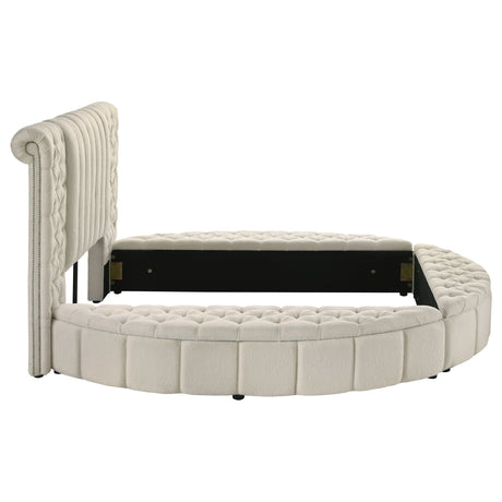 Sonya Panel Floor Storage Bed - Furniture World