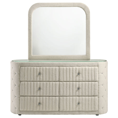 Sonya Dresser with Mirror - Furniture World