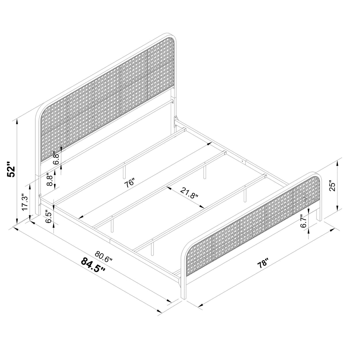 Lanewood Panel Bed - Furniture World