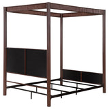 Zimmerlee Canopy Panel Bed - Furniture World