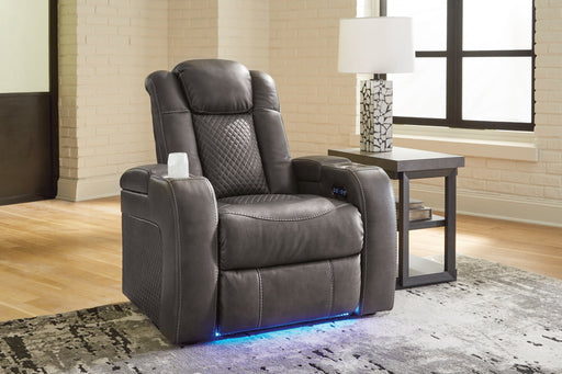 Fyne-Dyme Power Recliner - Furniture World