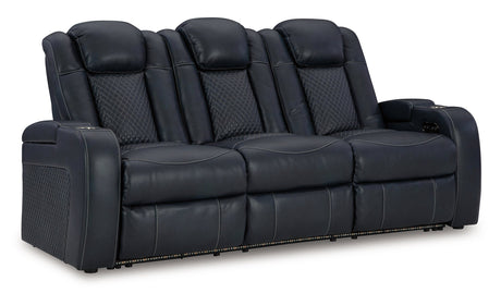 Fyne-Dyme Power Reclining Sofa - Furniture World