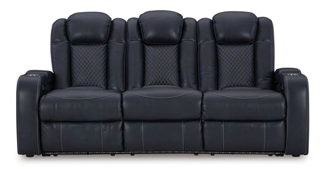 Fyne-Dyme Power Reclining Sofa - Furniture World