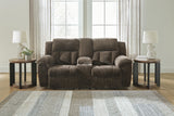 Frohn Reclining Loveseat with Console