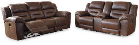 Stoneland Living Room Set - Furniture World