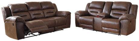Stoneland Living Room Set - Furniture World