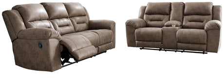 Stoneland Living Room Set - Furniture World