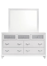 Barzini Rectangle Dresser Mirror White