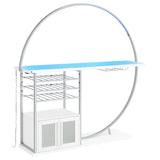 Risley Wine Cabinet with LED Lighting