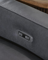 ModZ Power Reclining Sectional with Audio Console