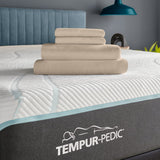TEMPUR Rayon from Bamboo Sheet Set Sandstone
