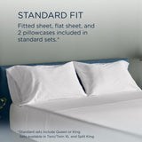 TEMPUR Luxe Egyptian Cotton Sheet Set White