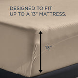 TEMPUR breeze cooling Sheet Set Sandstone