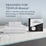 TEMPUR breeze cooling Sheet Set White