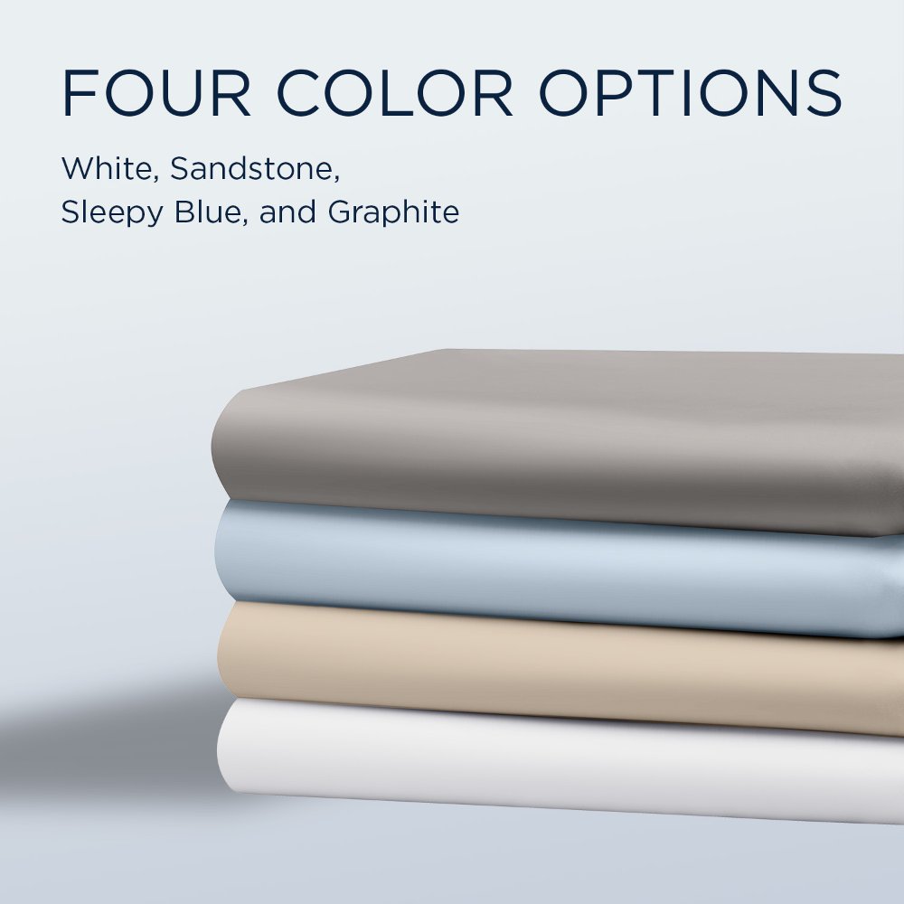 TEMPUR breeze cooling Sheet Set White