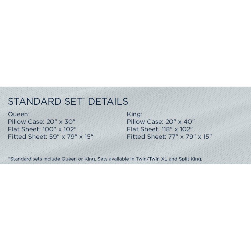 TEMPUR ProAir Sheet Set Blue Azure