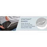 TEMPUR Luxe Egyptian Cotton Sheet Set White