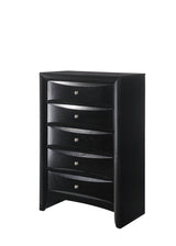 Crown Mark Furniture Emily Drawer Chest in Black image